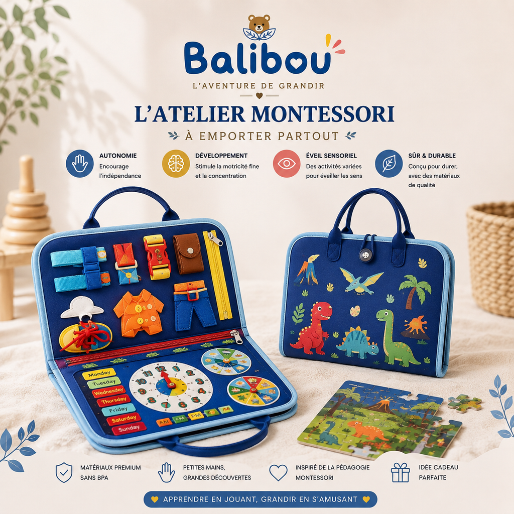 Balibou™ - Valisette d'activité Montessori